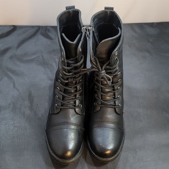 SHOELAND WOMEN"S KASEY HIGH TOP SNEAKER - Picture 3 of 16